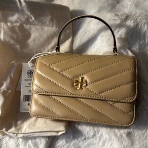 Used like 4x & Authentic Tory Burch Kira Mini Top Handle Chain Wallet